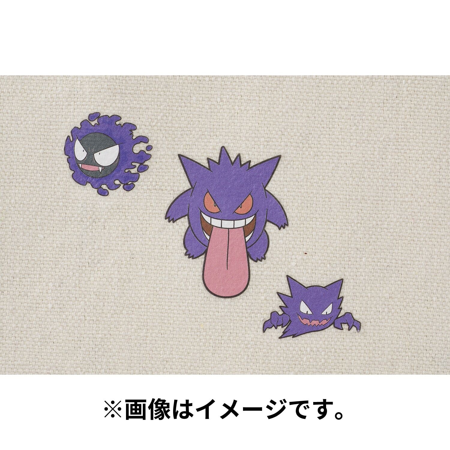Cloth Sticker irodo Ghost & Ghost & Gengar