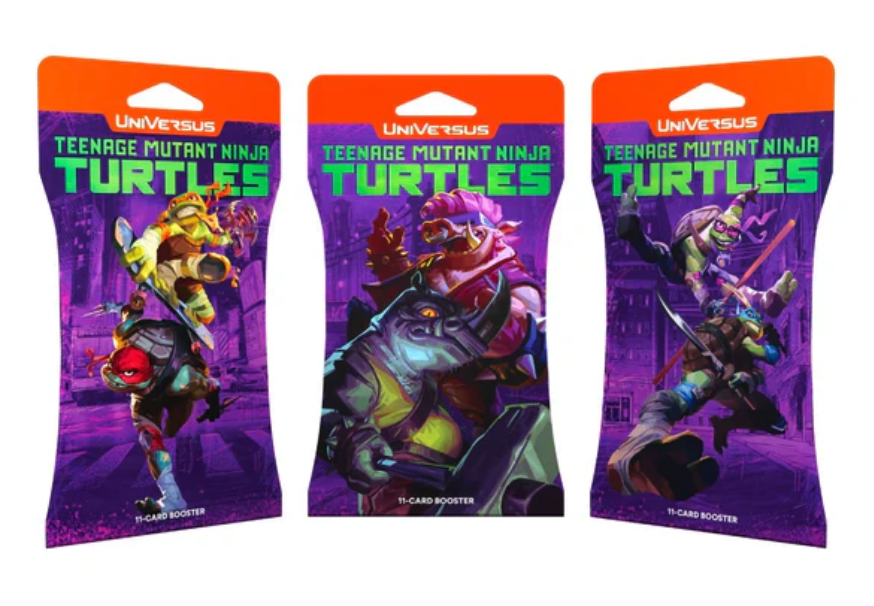 UniVersus CCG: Teenage Mutant Ninja Turtles - TMNT Hanging Booster Sleeved (1 Random) - EN