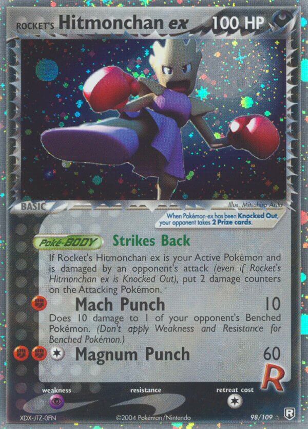 Rocket’s Hitmonchan ex - 98/109 - EN Rocket’s Hitmonchan ex - 98/109 - EN