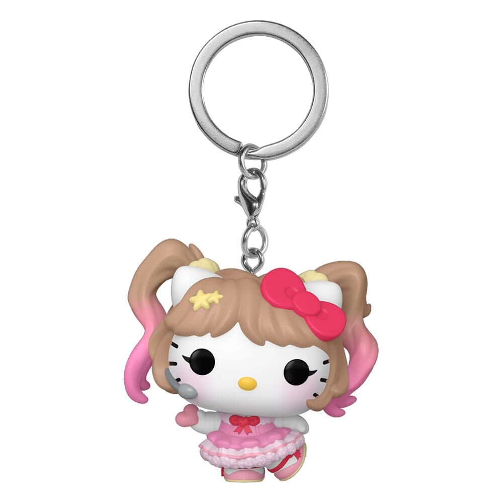 Hello Kitty and Friends POP! Vinyl Schlüsselanhänger Hello Kitty (K-Pop Outfit) 4 cm
