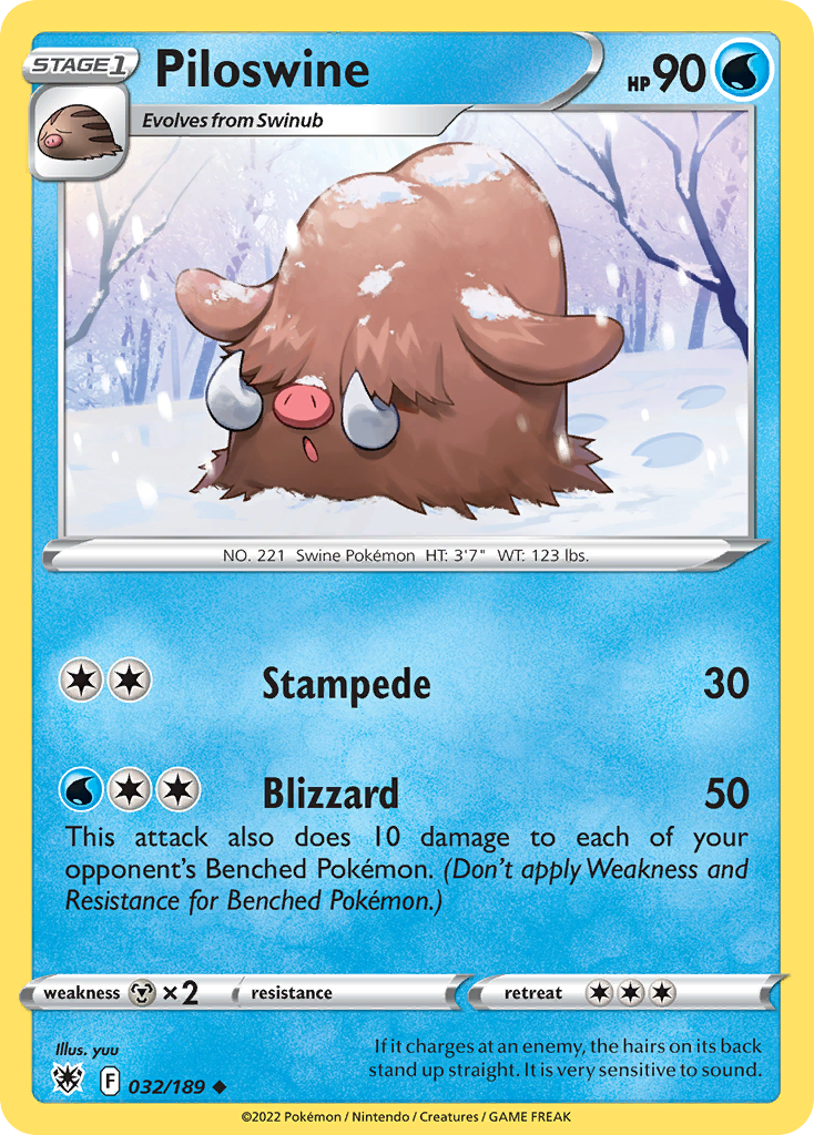 Piloswine - 032/189 - EN