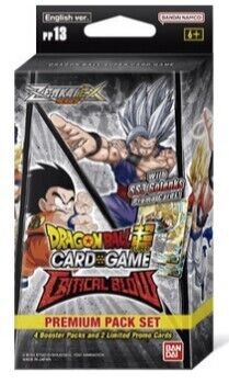 Dragonball Super Card Game - Critical Blow Zenkai Series Premium Pack Set PP13 - EN Dragonball Super Card Game - Critical Blow Zenkai Series Premium Pack Set PP13 - EN