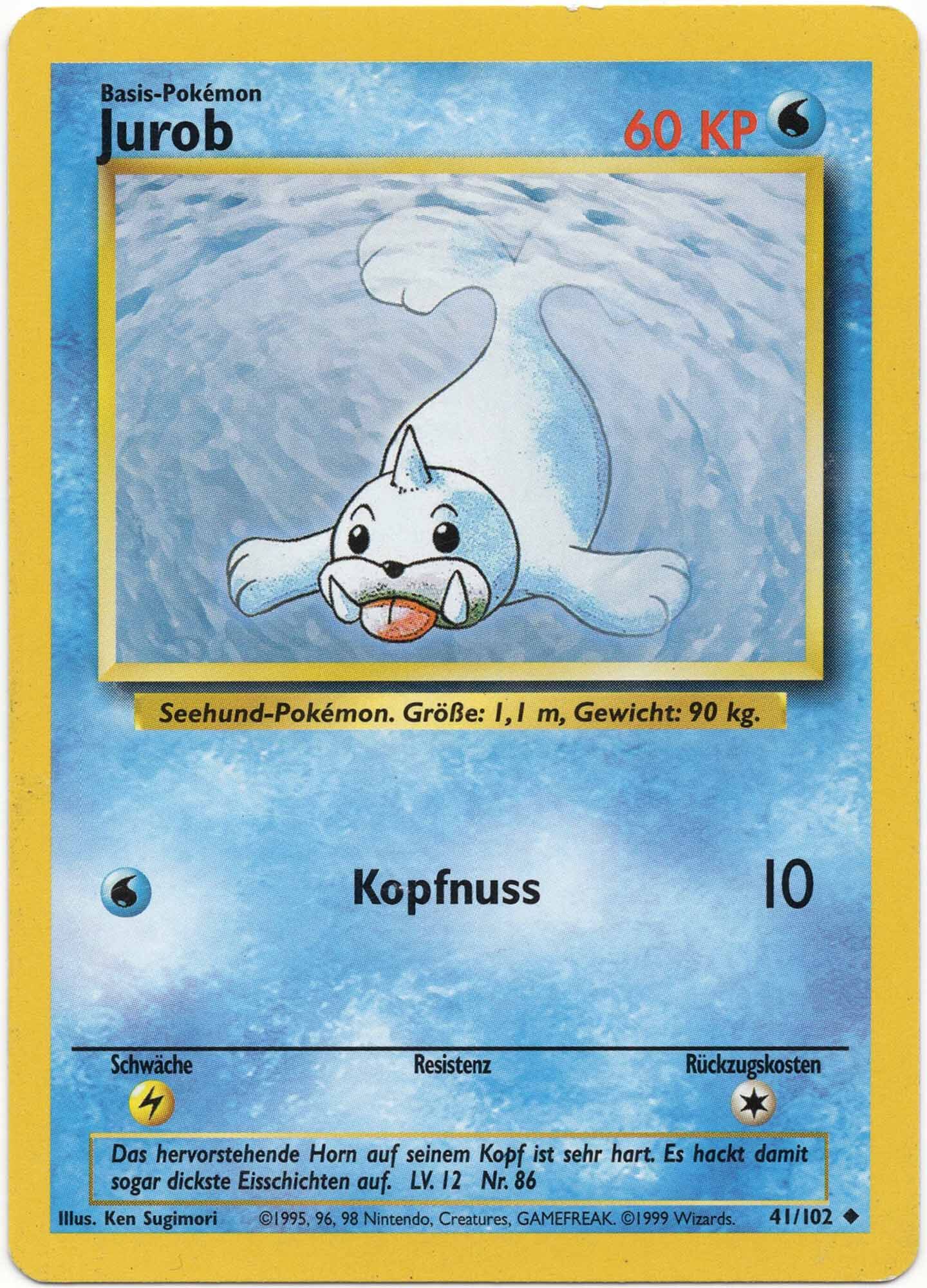 jurob-41-102-pokemon-tcg-moderately-played Jurob - 41/102 - Pokémon TCG - Moderately Played
