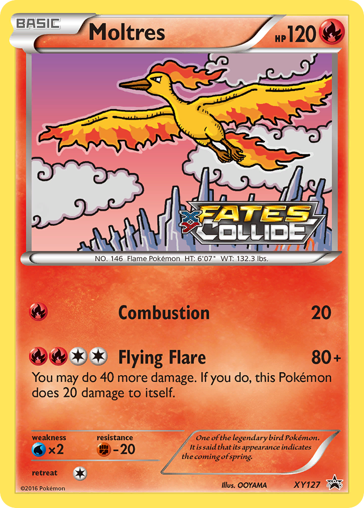 Moltres - XY127 - EN Moltres - XY127 - EN
