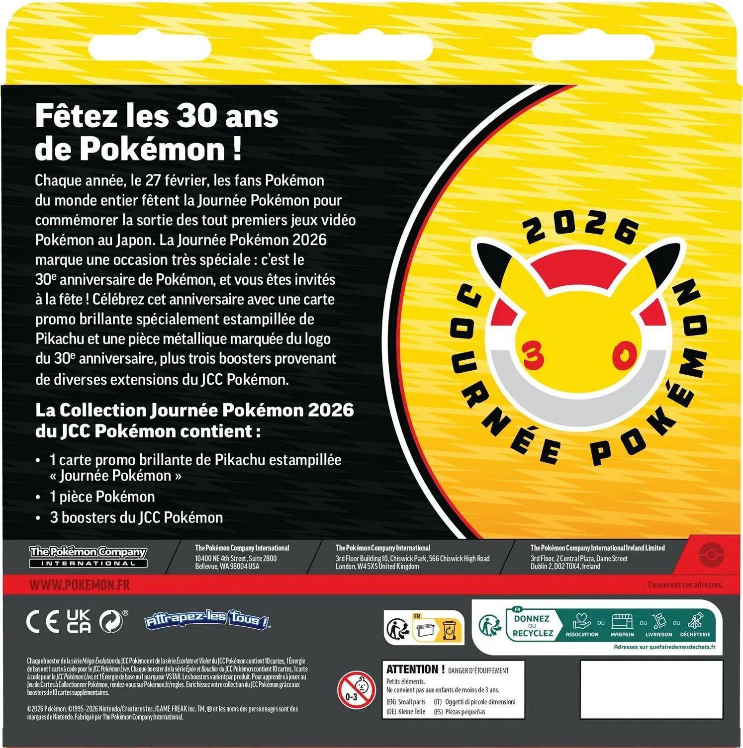 Pokémon Day 2026 Collection - FR