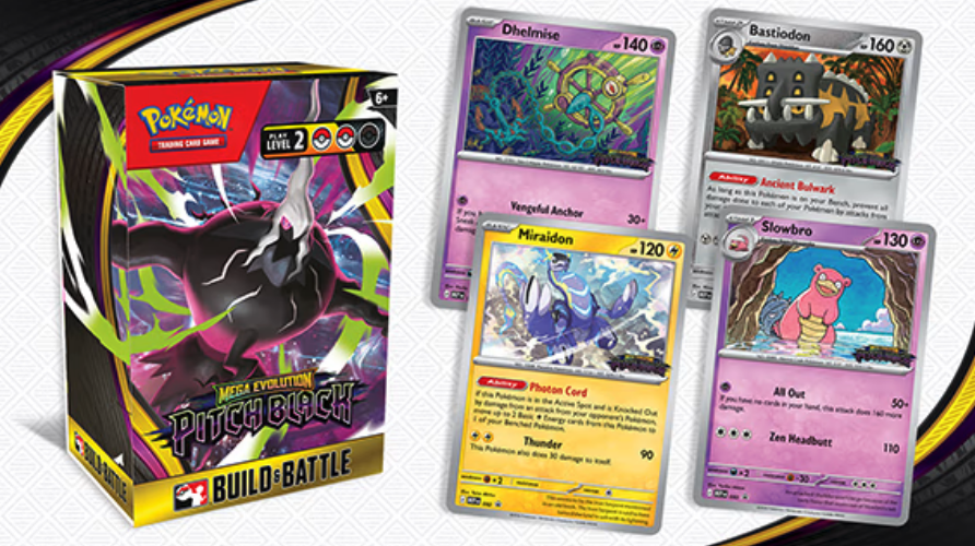 Pokémon TCG: Mega Evolution (ME05) - Pitch Black - Build & Battle Box - EN