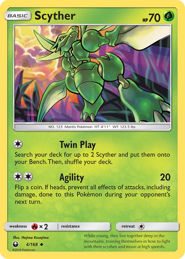 Scyther - 4/168 - EN Scyther - 4/168 - EN