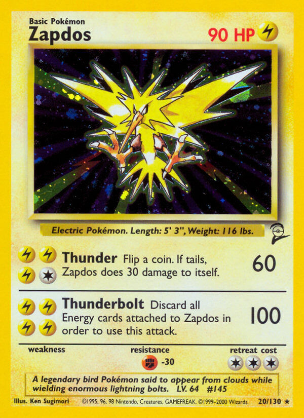 Zapdos - 20/130 - EN Zapdos - 20/130 - EN