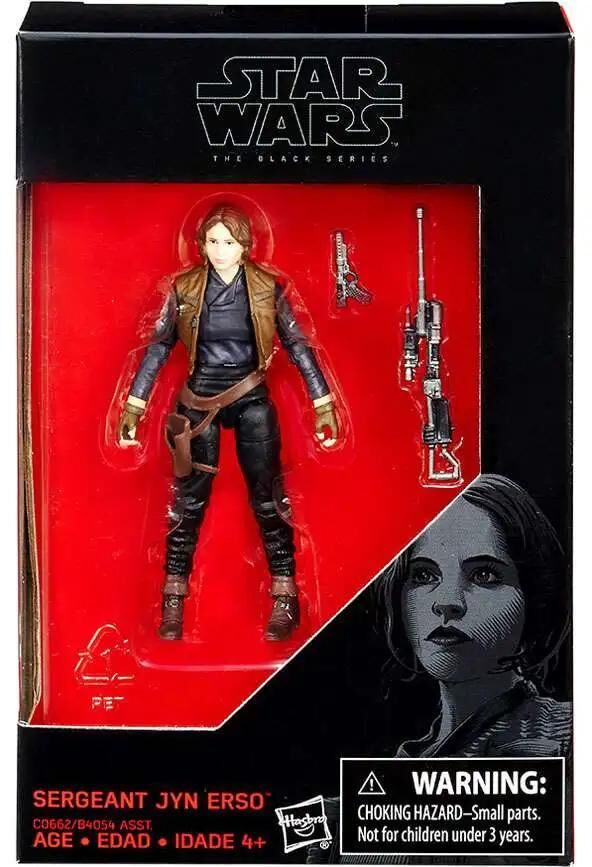 Star Wars Rogue One Black Series Sergeant Jyn Erso Action Figure Star Wars Rogue One Black Series Sergeant Jyn Erso Action Figure