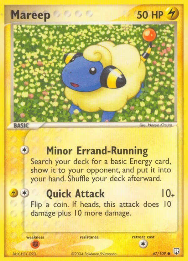 Mareep - 67/109 - Reverse Holo - EN Mareep - 67/109 - Reverse Holo - EN