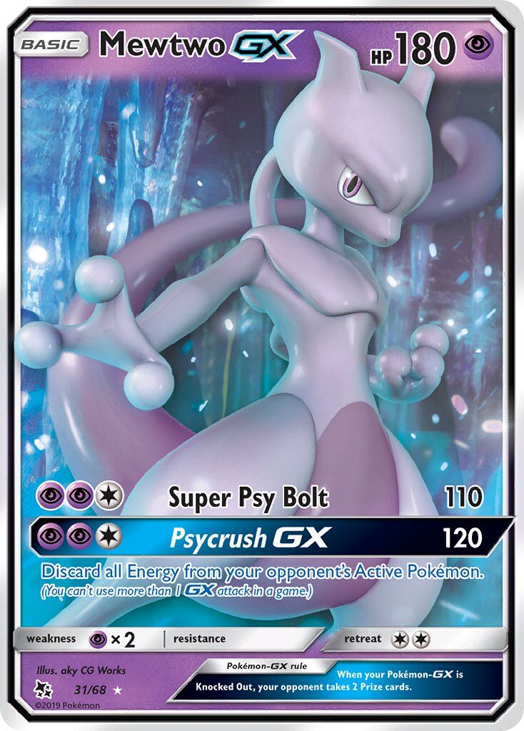 Mewtwo-GX - 31/69 - EN