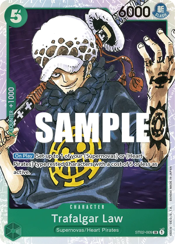 Trafalgar Law - ST02-009 Trafalgar Law - ST02-009