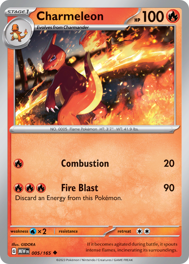 Charmeleon - 005/207 - EN