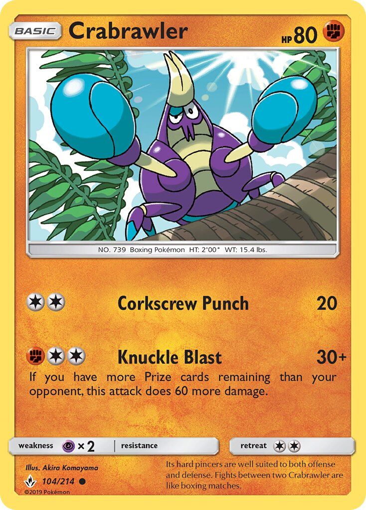 Crabrawler - 104/214 - EN Crabrawler - 104/214 - EN