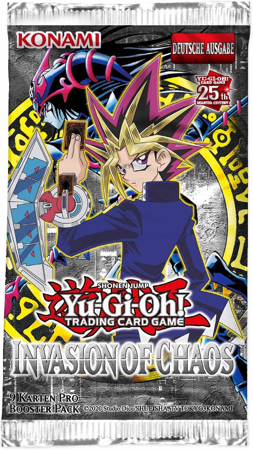 Invasion of Chaos Booster 25th Anniversary - Yu-Gi-Oh! - DE Invasion of Chaos Booster 25th Anniversary - Yu-Gi-Oh! - DE