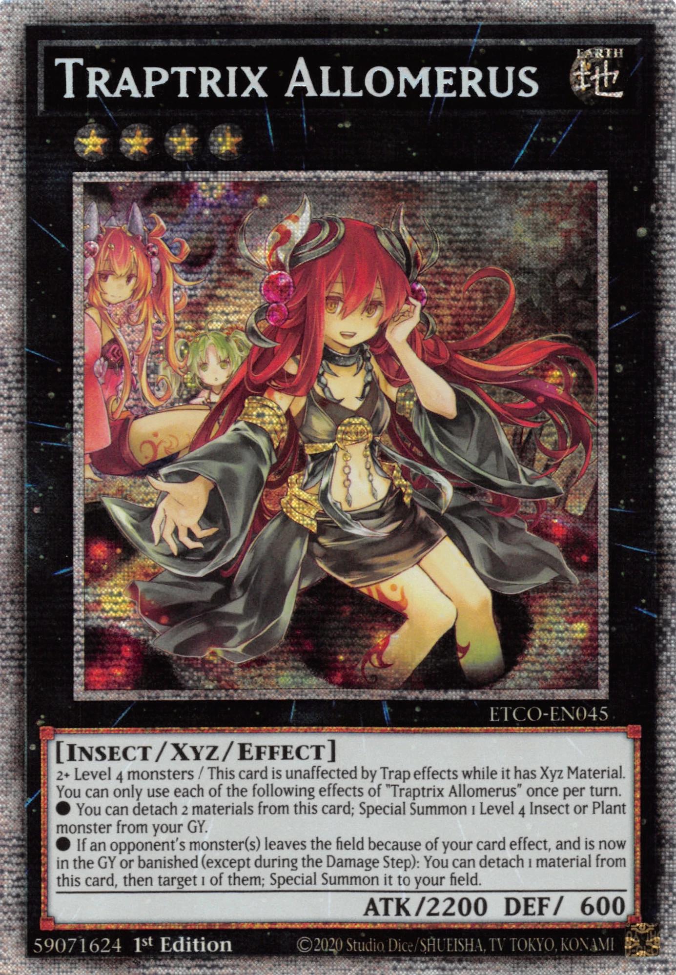 Traptrix Allomerus - ETCO-EN045 - Starlight Rare - 1. Auflage
