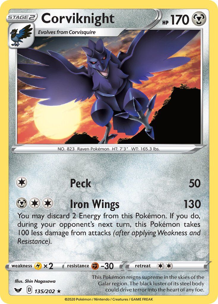 Corviknight - 135/202 - EN Corviknight - 135/202 - EN