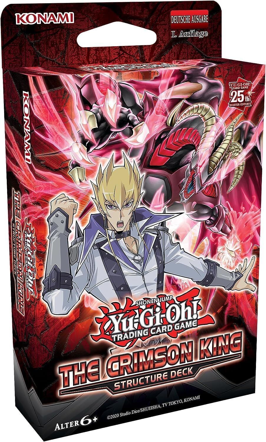 Structure Deck: The Crimson King Jack Atlas - 1. Auflage - Yu-Gi-Oh! - DE