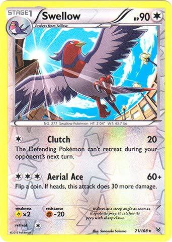 swellow-071-108-pok-mon-tcg Swellow 071/108 - Pokémon TCG