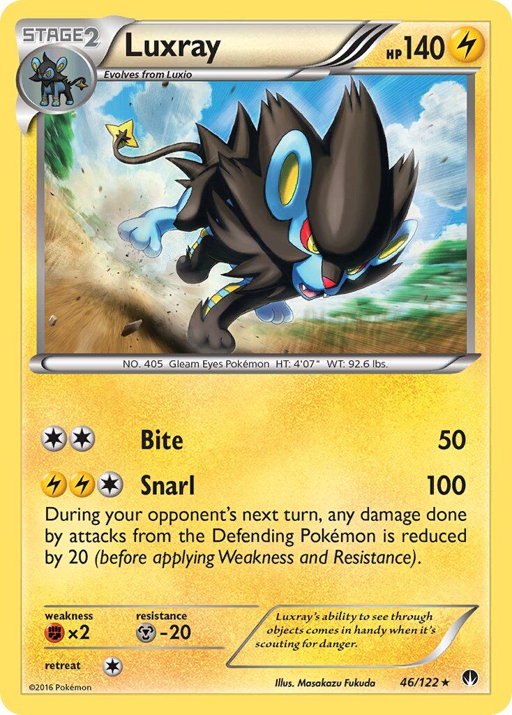 Luxray - 46/122 - EN Luxray - 46/122 - EN