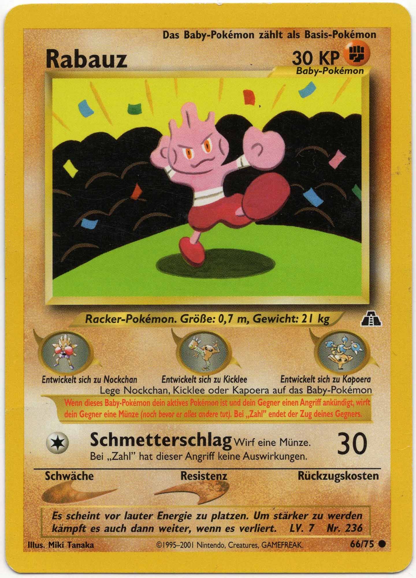 Rabauz - 66/75 - Pokémon TCG
