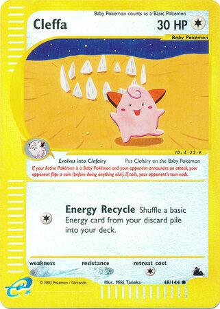 Cleffa - 48/144 - Reverse Holo - EN Cleffa - 48/144 - Reverse Holo - EN