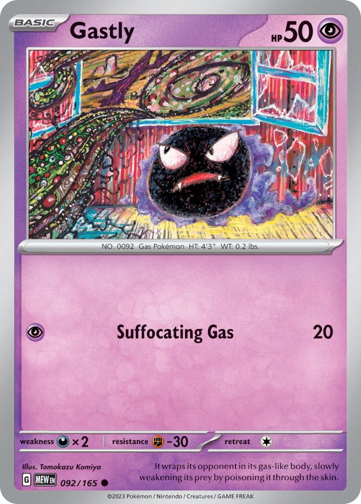 Gastly - 092/207 - EN Gastly - 092/207 - EN