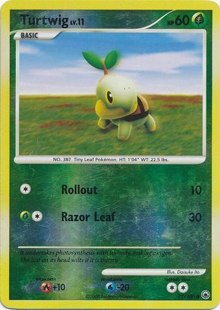Turtwig - 77/100 - Reverse Holo - EN Turtwig - 77/100 - Reverse Holo - EN