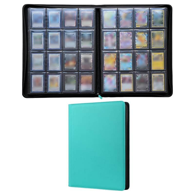 Mega Toploader Binder Order Türkis (512 Cards)