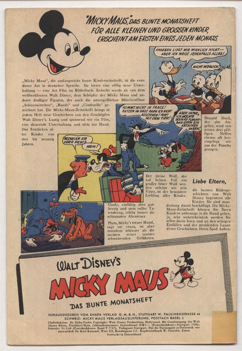 Micky Maus Sonderheft #1