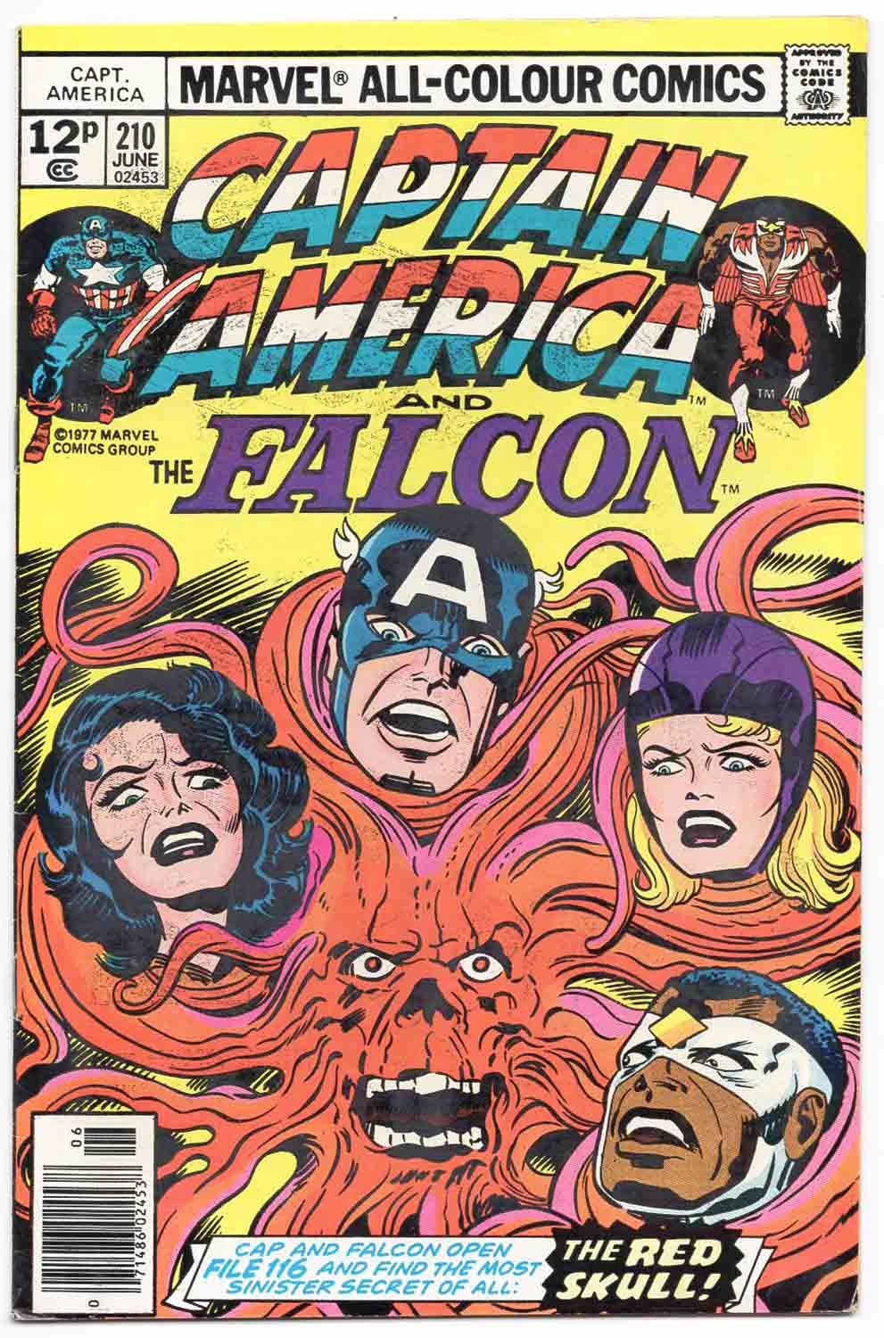 Captain America #210