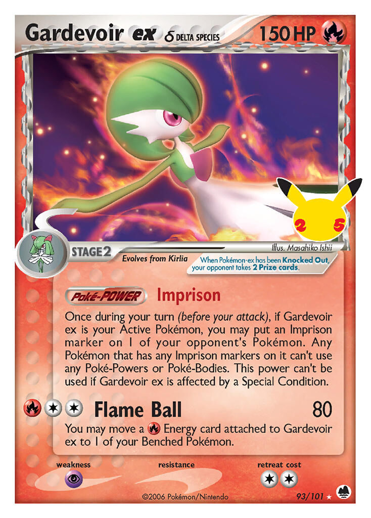 Gardevoir ex - 93/101 - EN Gardevoir ex - 93/101 - EN
