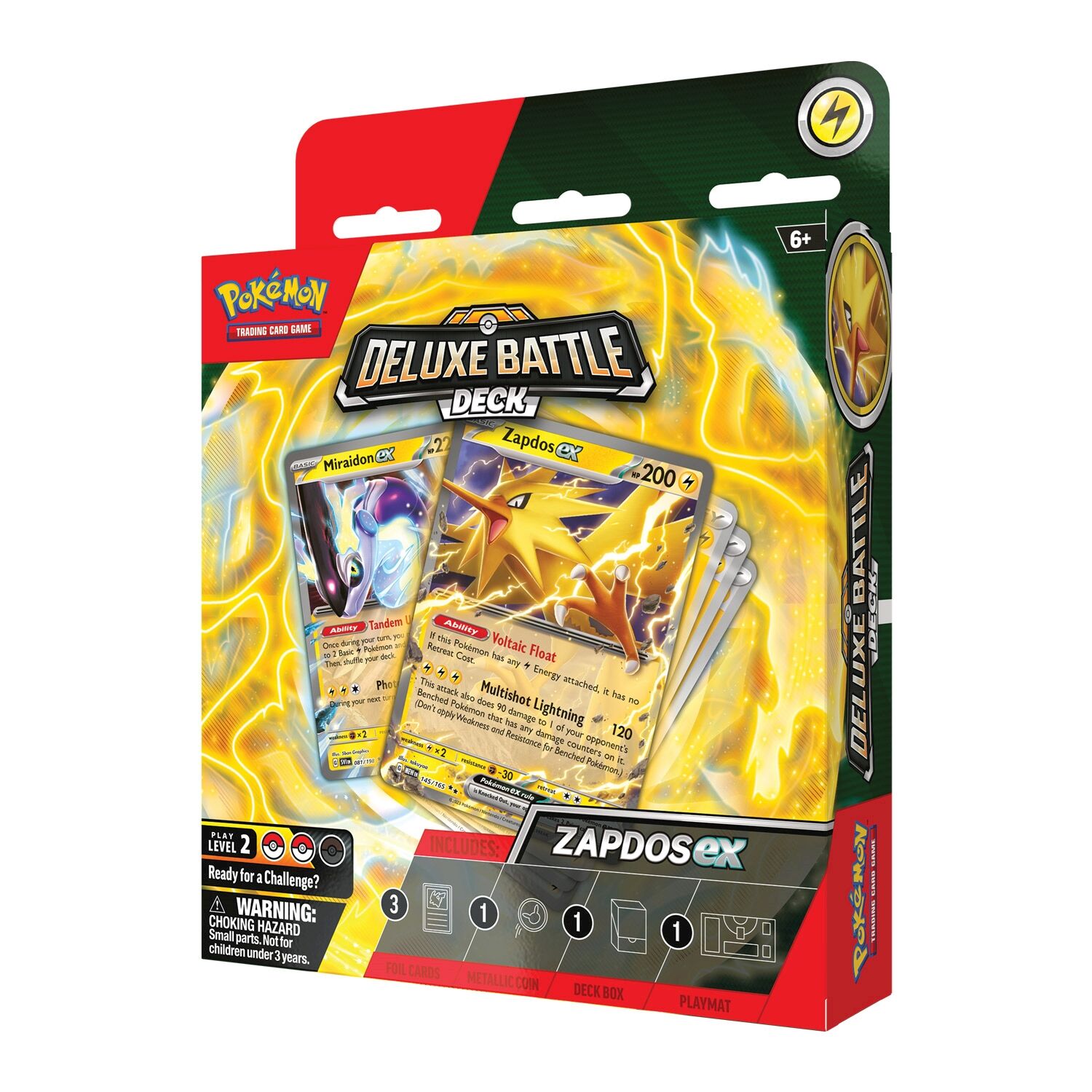 Pokémon Zapdos EX - Deluxe Battle Deck - EN