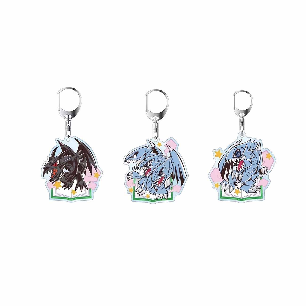 Yu-Gi-Oh! Schlüsselanhänger – Red-Eyes, Blue-Eyes oder Ultimate Dragon (Zufallsauswahl) Yu-Gi-Oh! Schlüsselanhänger – Red-Eyes, Blue-Eyes oder Ultimate Dragon (Zufallsauswahl)