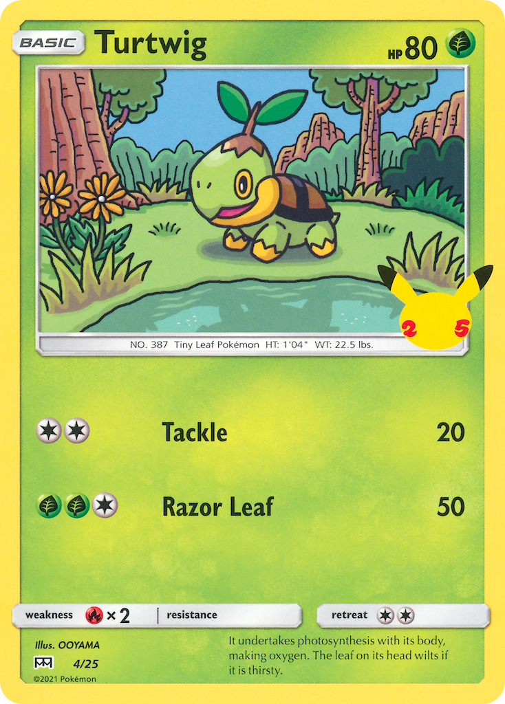 Turtwig - 4/25 - EN