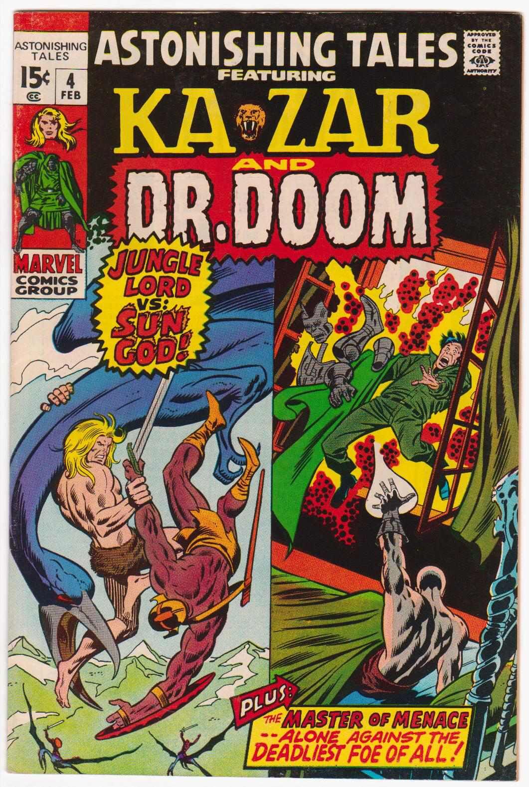 Astonishing Tales #4 Ka-Zar