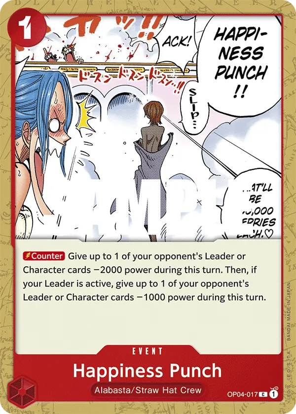 Happiness Punch - OP04-017 Happiness Punch - OP04-017