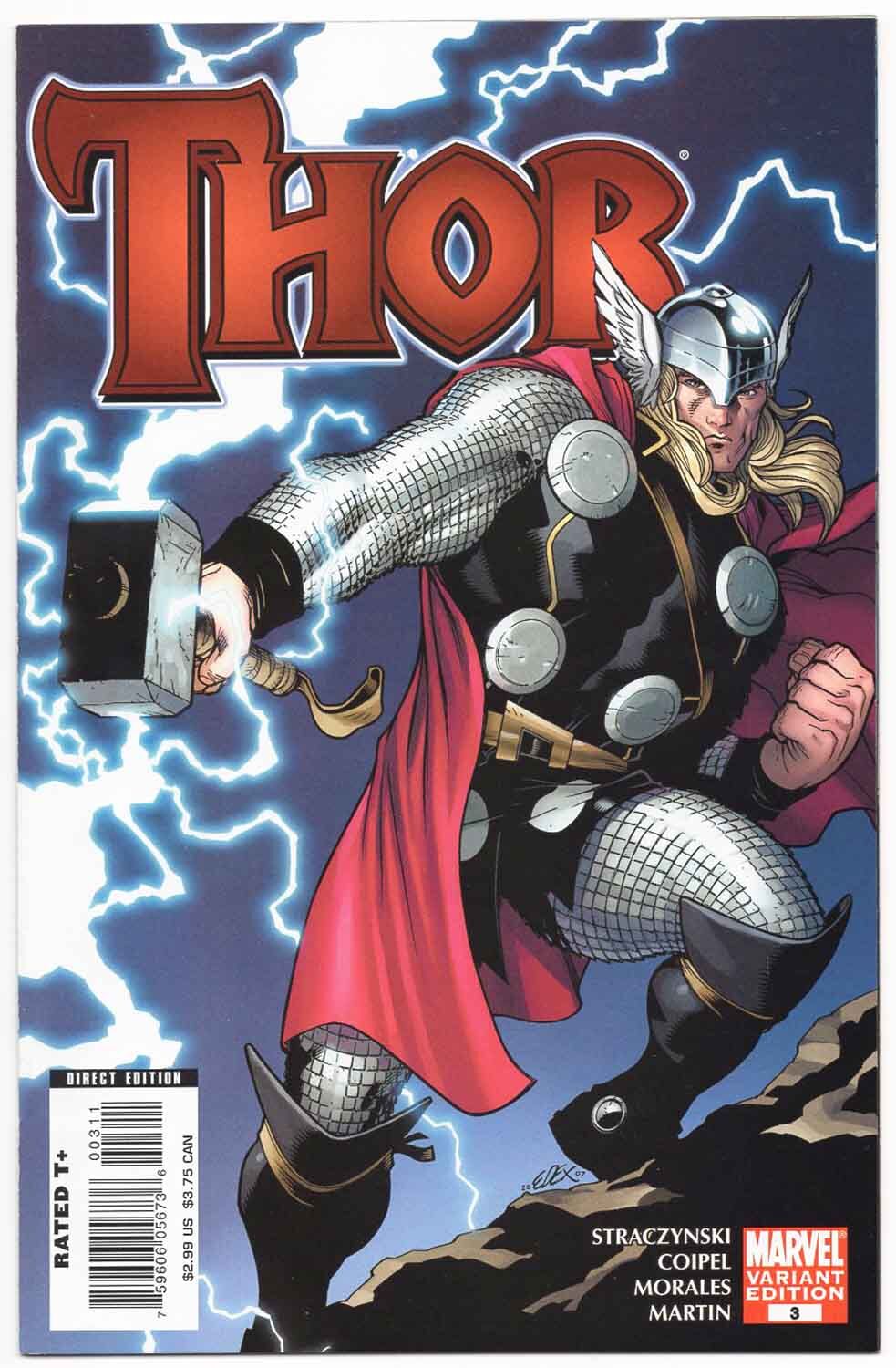 thor_2007_variant_003 Thor #3 McGuinness Variant