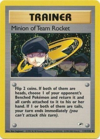 Minion of Team Rocket - 113/132 - Unlimited - EN Minion of Team Rocket - 113/132 - Unlimited - EN