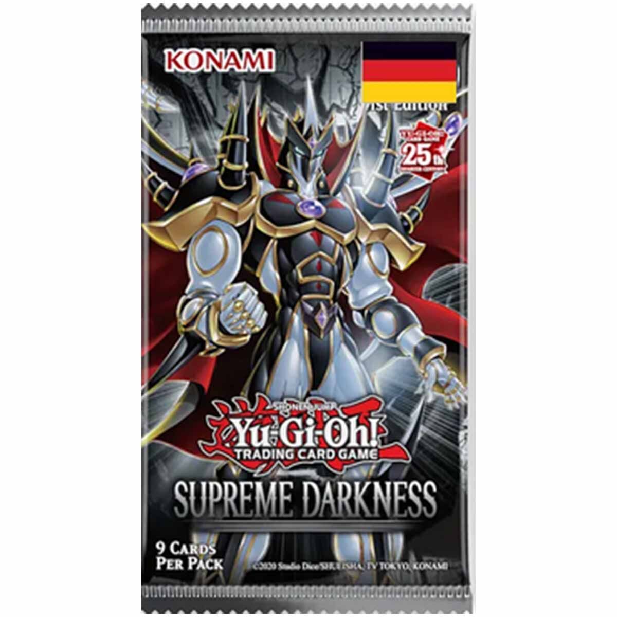 Supreme Darkness Booster Pack - 1. Auflage - Yu-Gi-Oh! - DE Supreme Darkness Booster Pack - 1. Auflage - Yu-Gi-Oh! - DE
