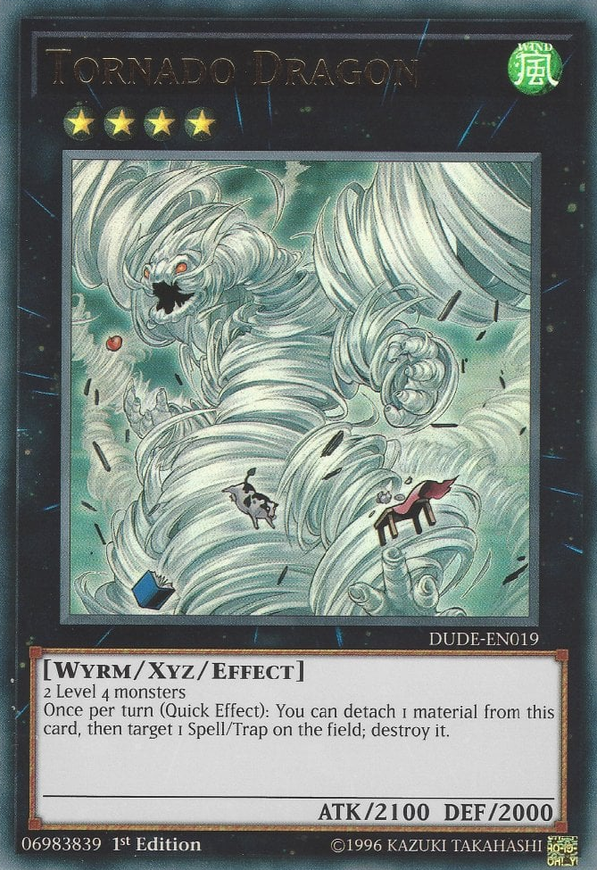 Tornadodrache - DUDE-019 - Ultra Rare - 1. Auflage Tornadodrache - DUDE-019 - Ultra Rare - 1. Auflage