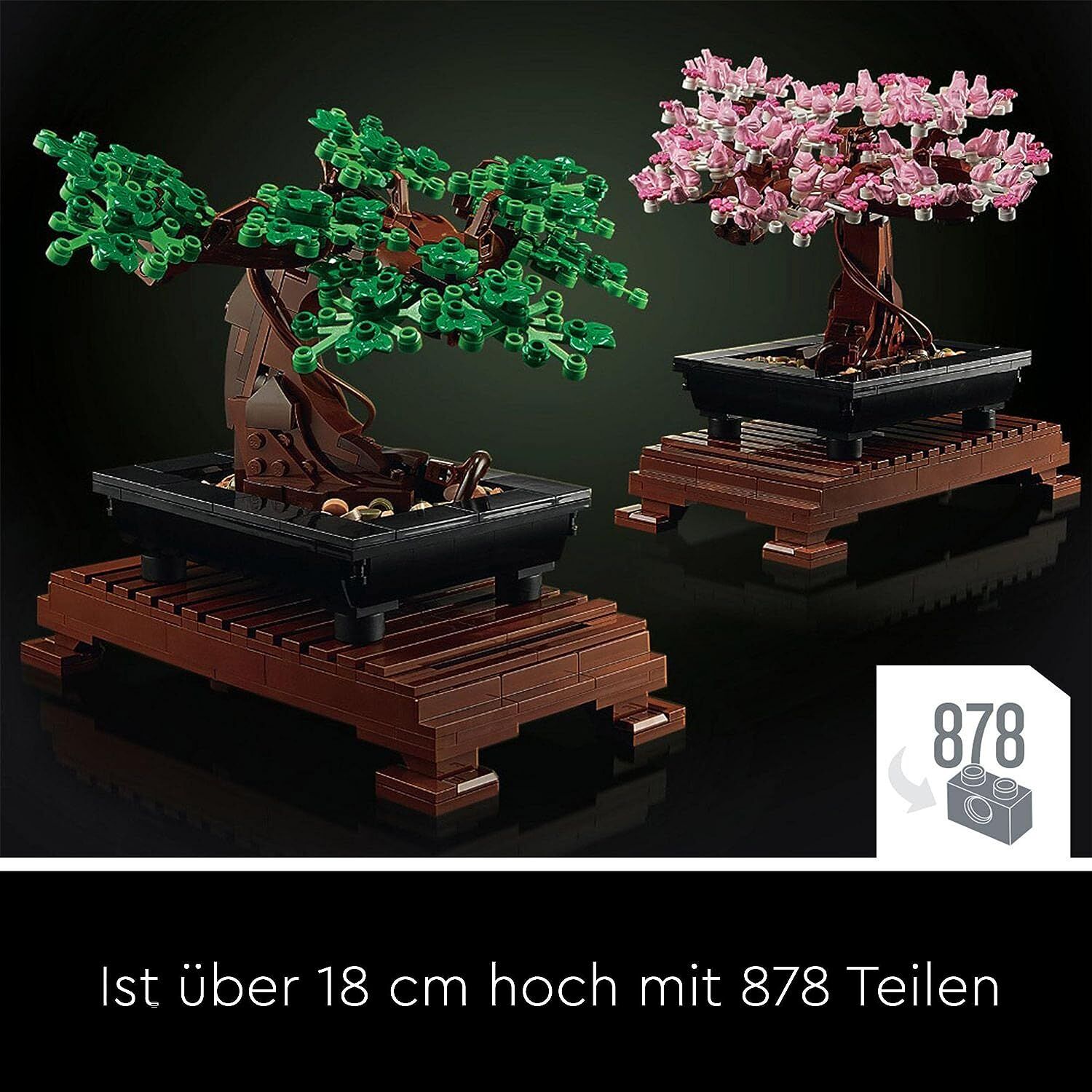 LEGO 10281 Icons Bonsai Baum Set für Erwachsene