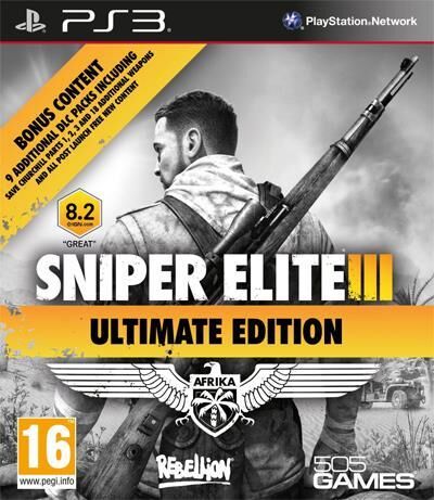 Sniper Elite III [Ultimate Edition] - OVP - PS3 - EN
