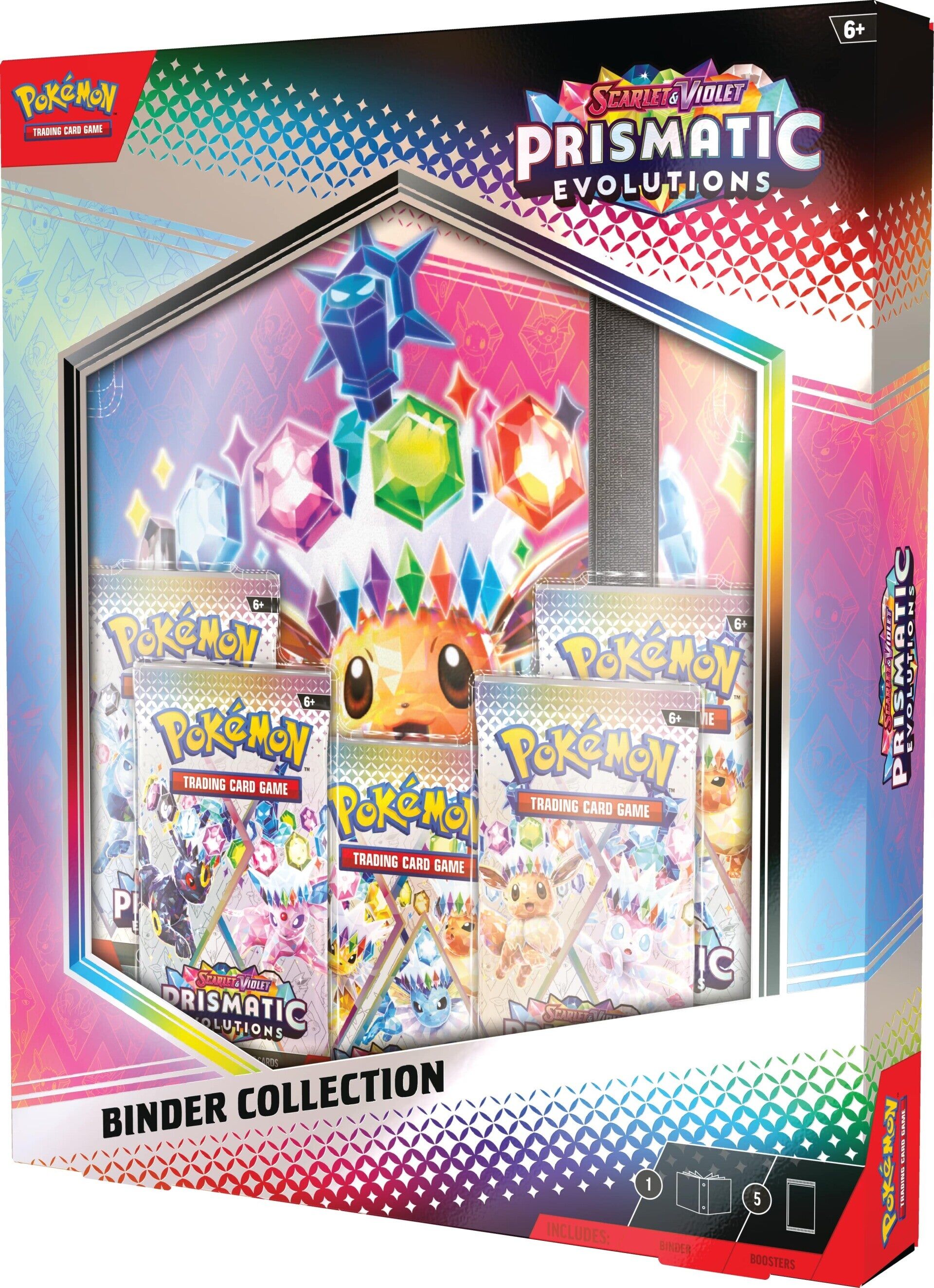 Pokémon Scarlet & Violet: Prismatic Evolutions Binder Collection - EN