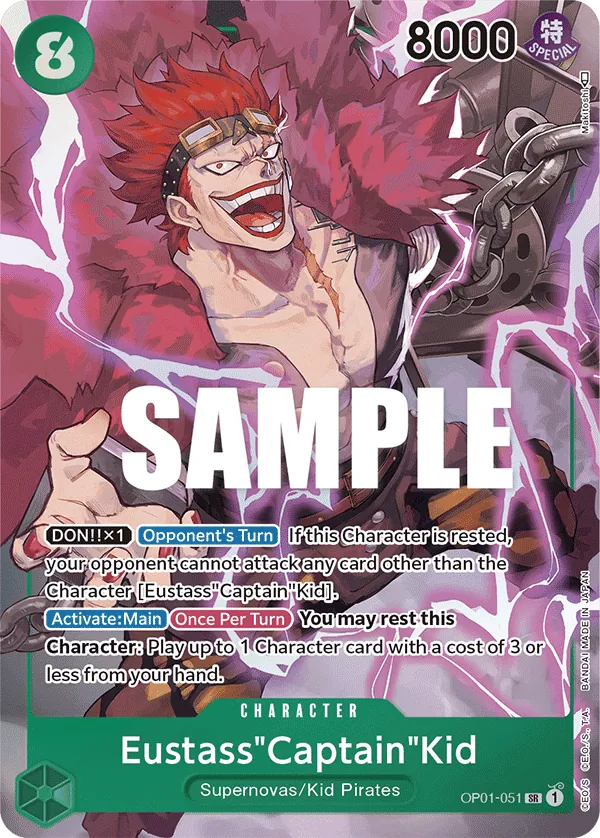 Eustass"Captain"Kid - OP01-051 - Alternate Art