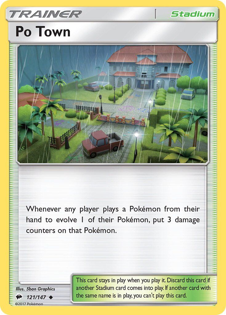 po-town-120-147-pokemon-tcg-lightly-played-en Po Town - 120/147 - Pokémon TCG - Lightly Played - EN