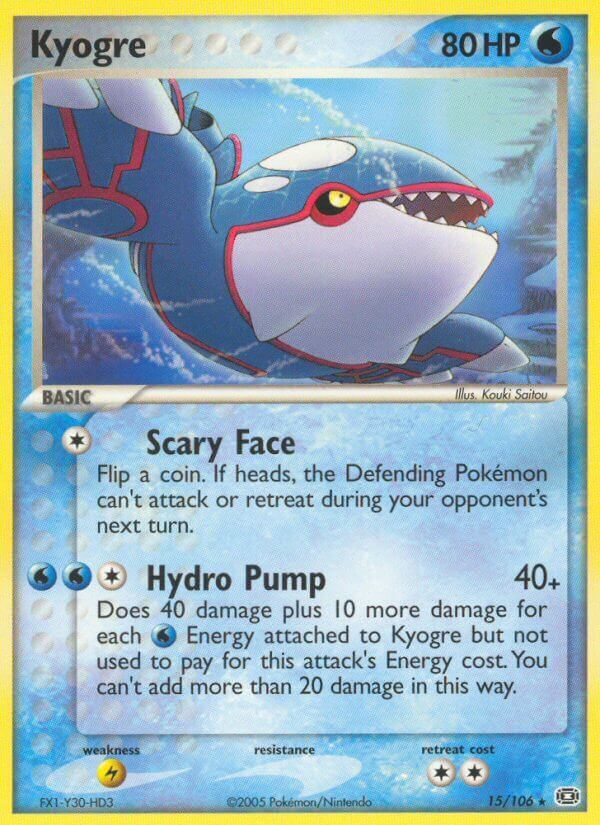 Kyogre - 15/106 - EN