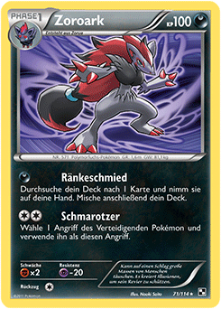 zoroark-71-114-reverse-holo-pokemon-tcg-near-mint-de Zoroark - 71/114 - Reverse Holo - Pokémon TCG - Near Mint - DE