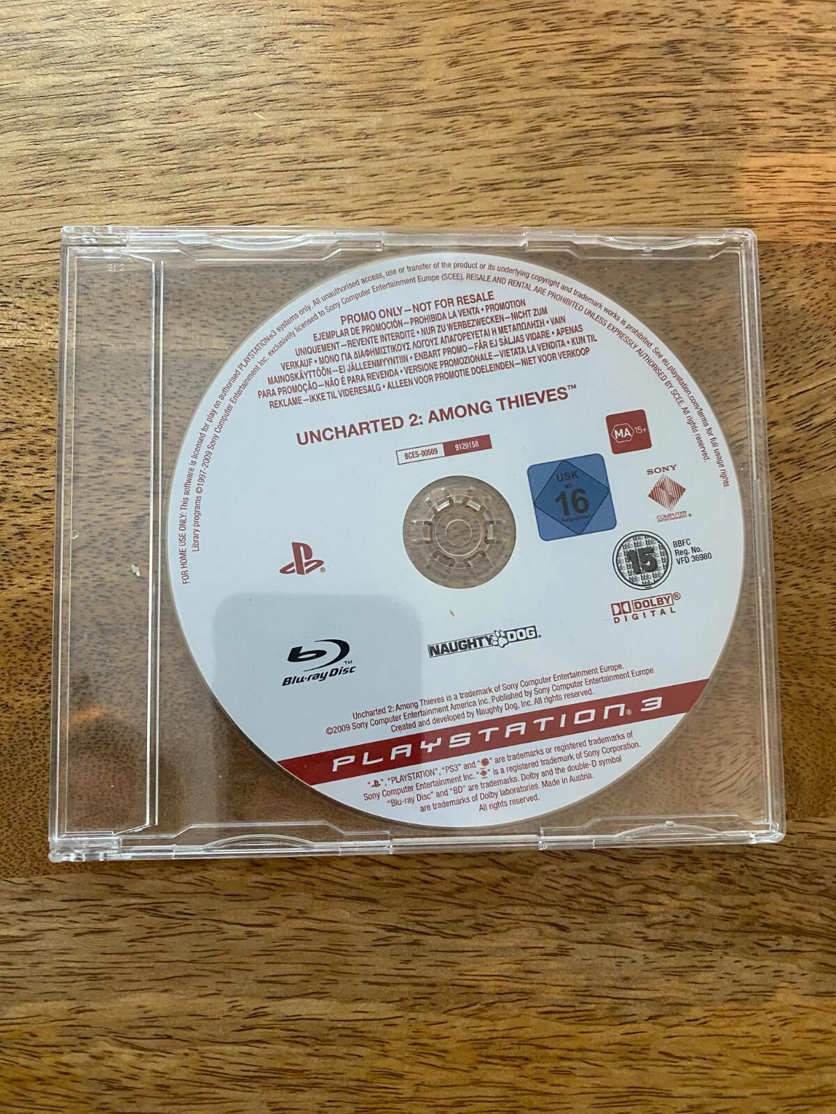Uncharted 2: Among Thieves [Promo Not for Sale] - OVP - PS3 - EN