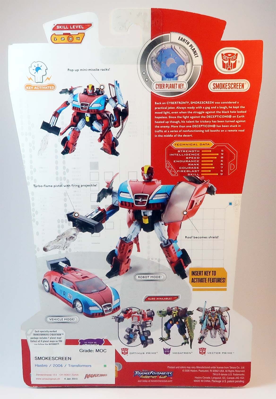 Smokescreen Transformers